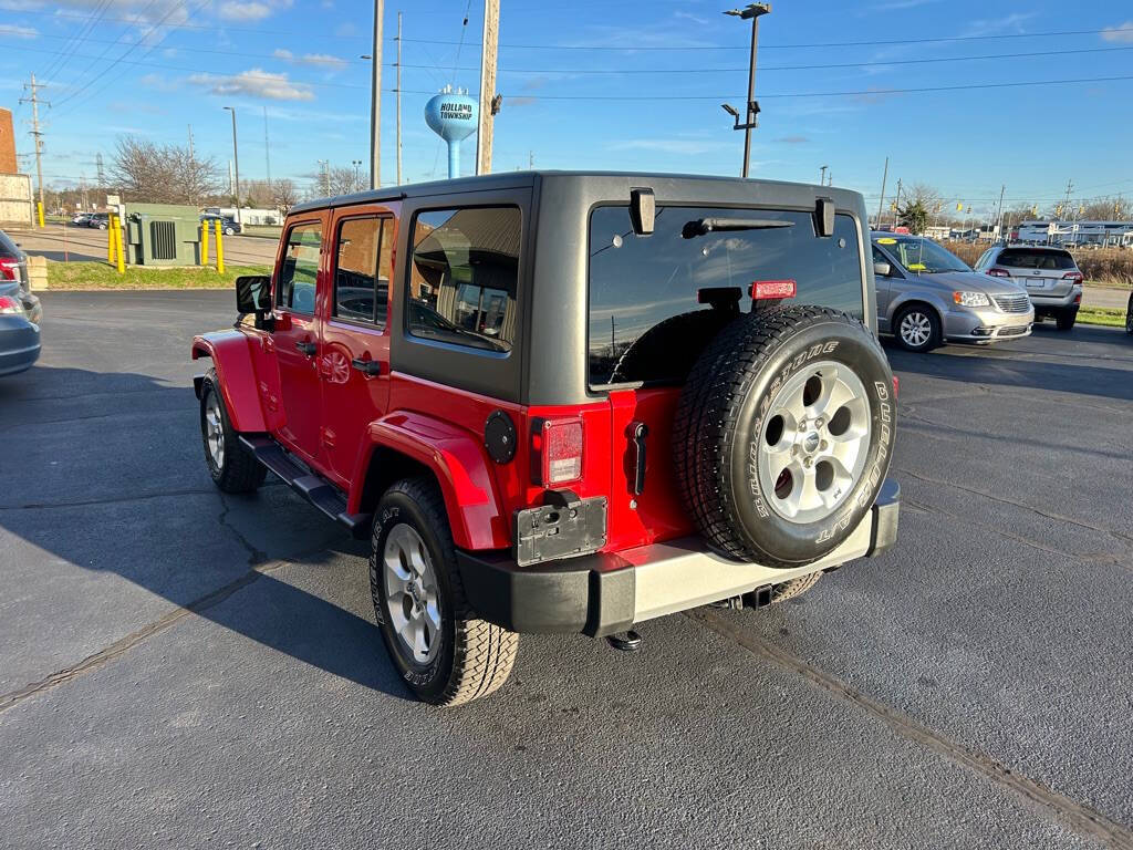 2015 Jeep Wrangler Unlimited for sale at Wyrick Auto Sales & Leasing Inc in Zeeland, MI