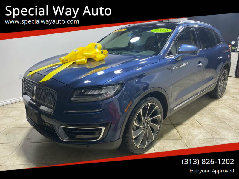 2019 Lincoln Nautilus for sale at Special Way Auto in Hamtramck MI