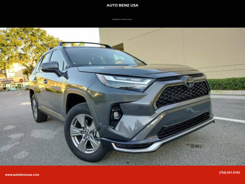 2024 Toyota RAV4 for sale at AUTO BENZ USA in Fort Lauderdale FL
