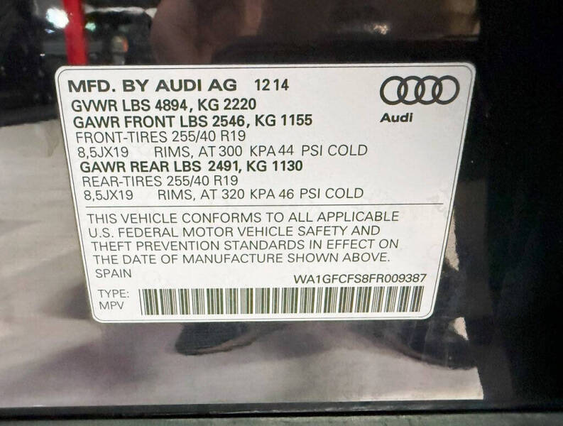 2015 Audi Q3 2.0T quattro Prestige