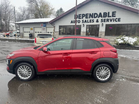 2021 Hyundai Kona for sale at Dependable Auto Sales and Service in Binghamton NY