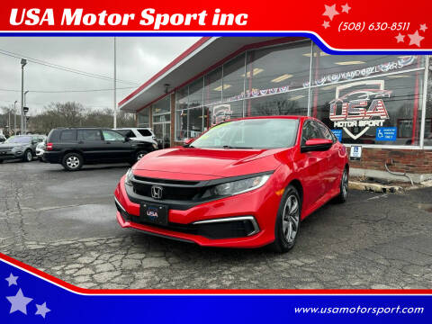 2019 Honda Civic for sale at USA Motor Sport inc in Marlborough MA