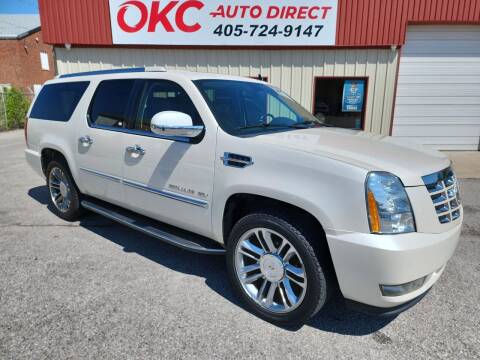 2012 Cadillac Escalade ESV for sale at OKC Auto Direct, LLC in Oklahoma City OK