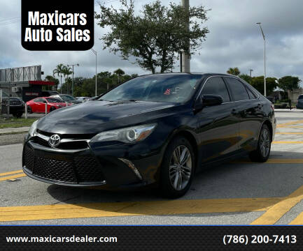 2015 Toyota Camry for sale at Maxicars Auto Sales in West Park FL