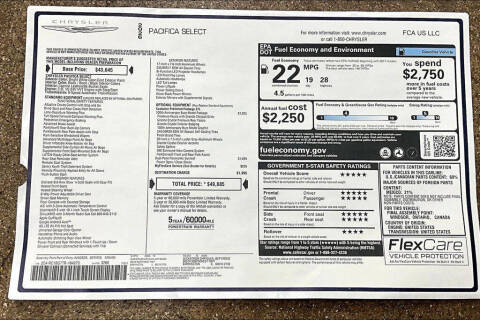 2026 Chrysler Pacifica Select