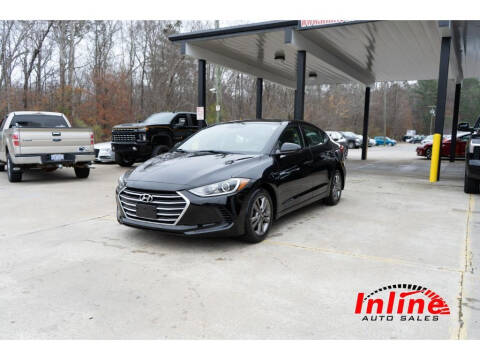 2017 Hyundai Elantra for sale at Inline Auto Sales in Fuquay Varina NC