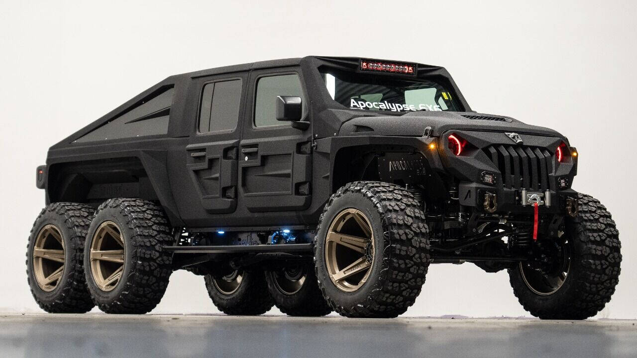 ソウルオブシベリア 2023 Apocalypse HellFire 6×6 7 Passenger – Captain Chairs Black V6