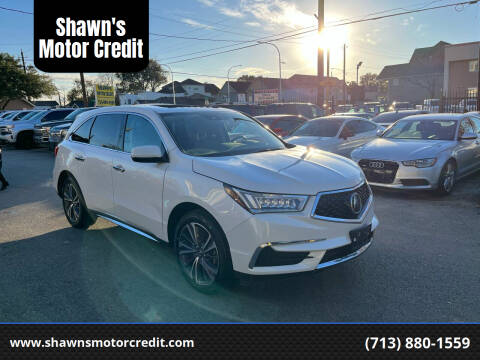 2020 Acura MDX for sale at Shawn's Motor Credit in Houston TX
