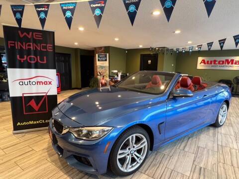 2014 BMW 4 Series for sale at AutoMax in West Hartford CT