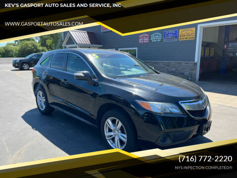 2015 Acura RDX for sale at KEV'S GASPORT AUTO SALES AND SERVICE, INC in Gasport NY