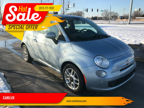 2013 FIAT 500 for sale at CARLUX in Fortville IN