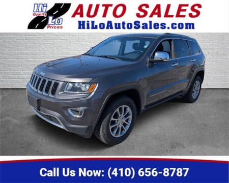 2015 Jeep Grand Cherokee for sale at Hi-Lo Auto Sales in Frederick MD