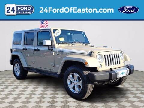 2017 Jeep Wrangler Unlimited for sale at 24 Ford of Easton in South Easton MA