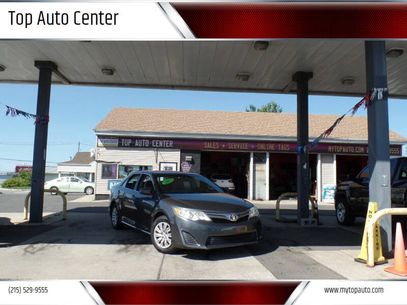 2012 Toyota Camry for sale at Top Auto Center in Quakertown PA