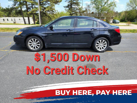 2012 Chrysler 200 for sale at BP Auto Finders in Durham NC