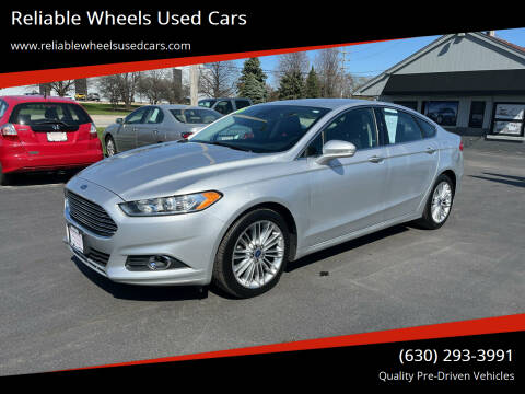 2016 Ford Fusion for sale at Reliable Wheels Used Cars in West Chicago IL