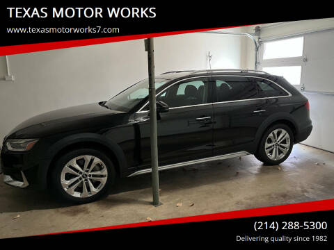 2021 Audi A4 allroad for sale at TEXAS MOTOR WORKS in Arlington TX