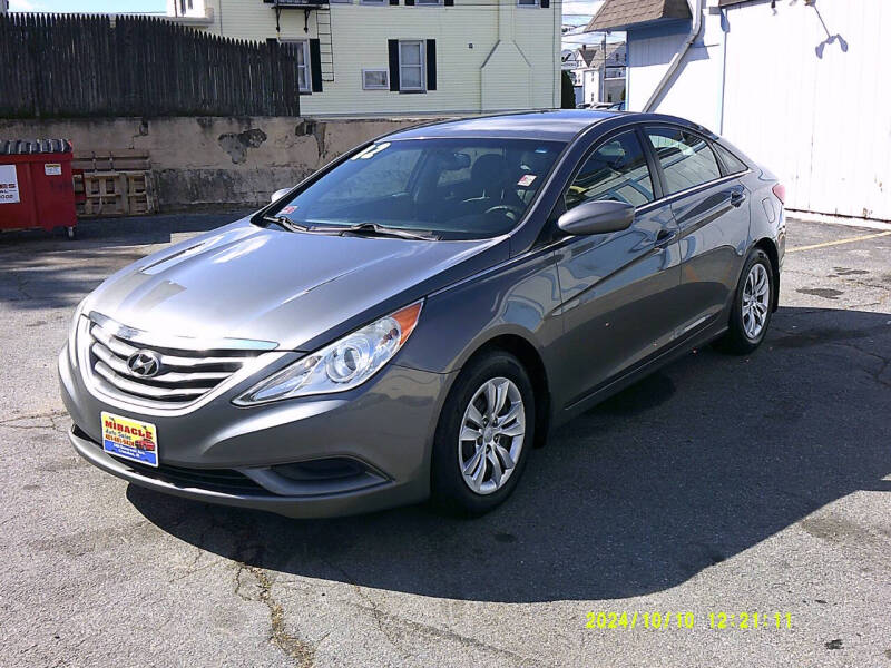 2012 Hyundai Sonata for sale at MIRACLE AUTO SALES in Cranston RI