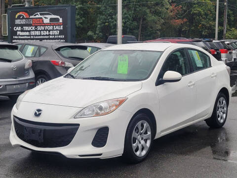 2013 Mazda MAZDA3 for sale at United Auto Sales & Service Inc in Leominster MA