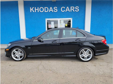 2012 Mercedes-Benz C-Class for sale at Khodas Cars in Gilroy CA