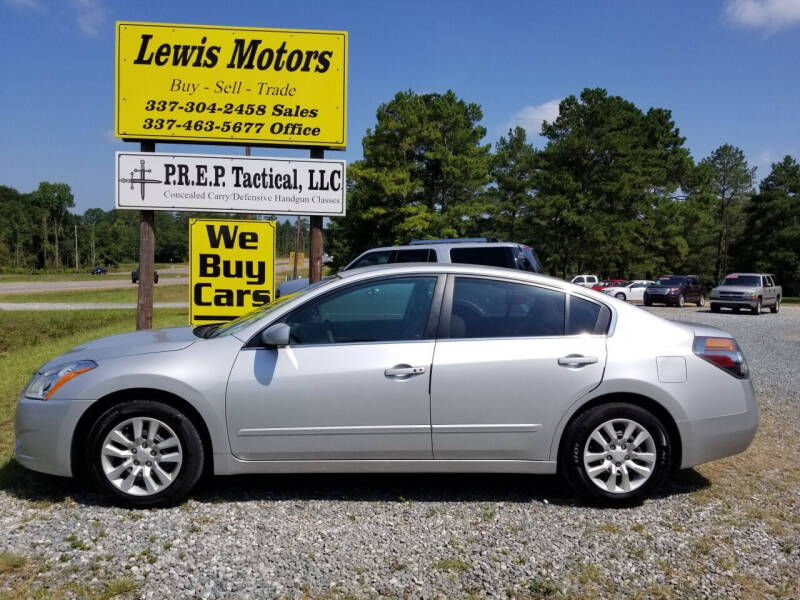 2012 Nissan Altima for sale at Lewis Motors LLC in Deridder LA