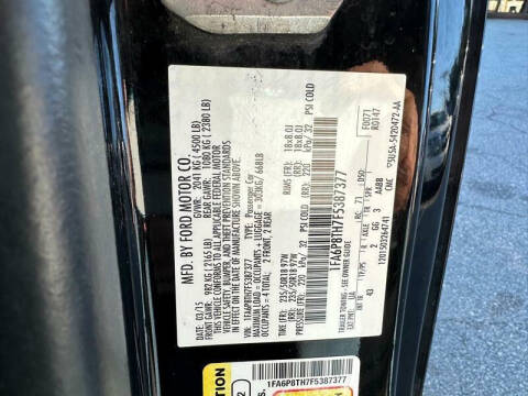 2015 Ford Mustang EcoBoost