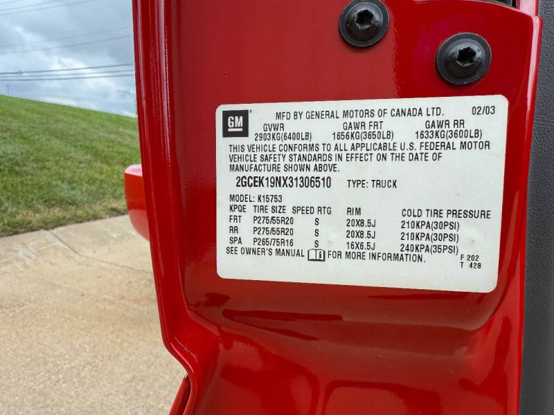 2003 Chevrolet Silverado 1500 SS