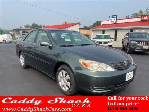 2003 Toyota Camry for sale at CADDY SHACK CARS in Edgewater MD