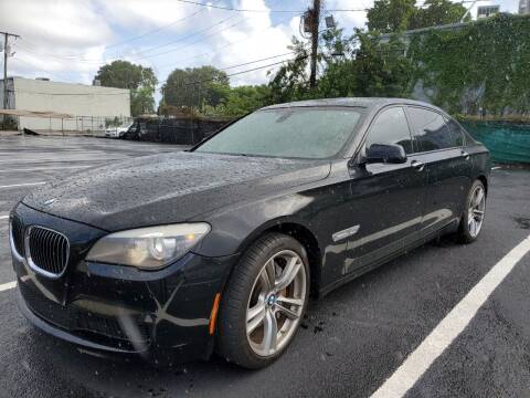 2012 BMW 7 Series for sale at Eden Cars Inc in Hollywood FL