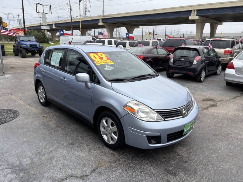 2009 Nissan Versa for sale at Texas 1 Auto Finance in Kemah TX