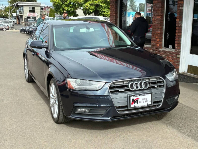 2013 Audi A4 2.0T quattro Premium Plus