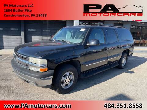 2002 Chevrolet Suburban for sale at PA Motorcars in Conshohocken PA