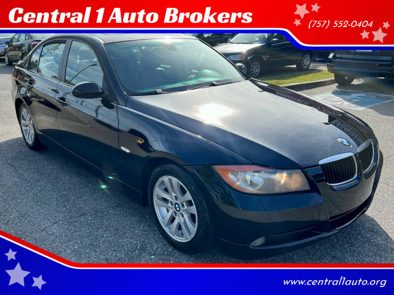 2007 BMW 3 Series for sale at Central 1 Auto Brokers in Virginia Beach VA