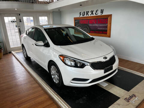 2016 Kia Forte for sale at Forkey Auto & Trailer Sales in La Fargeville NY