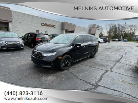 2023 Honda Odyssey for sale at Melniks Automotive in Berea OH