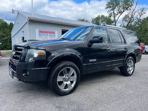 2008 Ford Expedition for sale at HOLLINGSHEAD MOTOR SALES in Cambridge OH