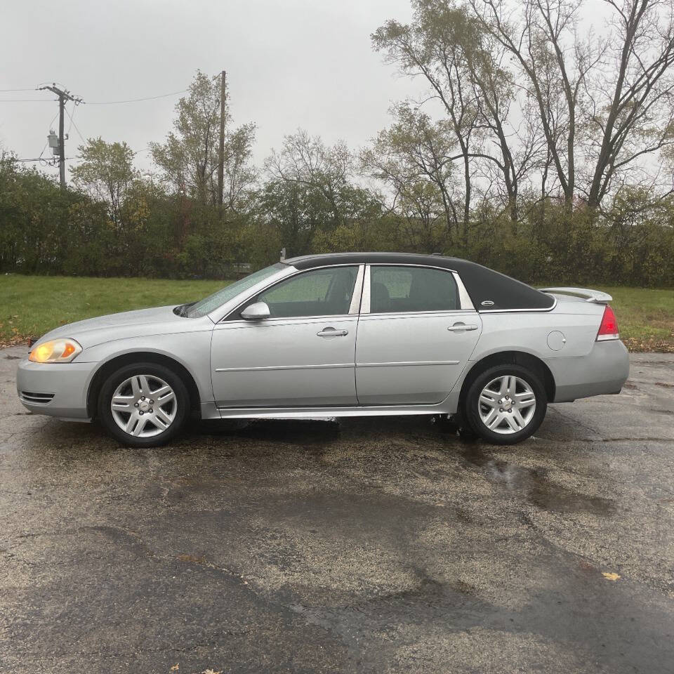 Gray 2012 Chevrolet Impala LT LT 4dr Sedan 2