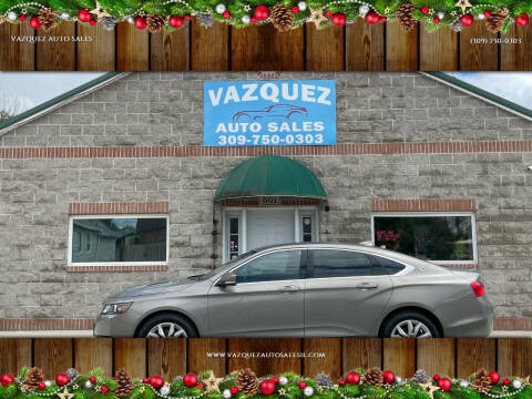 2017 Chevrolet Impala for sale at VAZQUEZ AUTO SALES in Bloomington IL