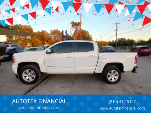 2018 GMC Canyon for sale at AUTOTEX FINANCIAL in San Antonio TX