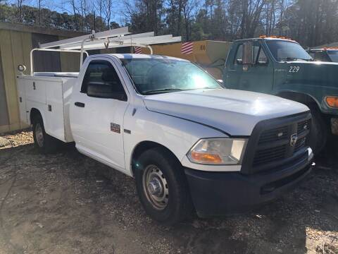 2012 RAM 2500 for sale at M & W MOTOR COMPANY in Hope AR