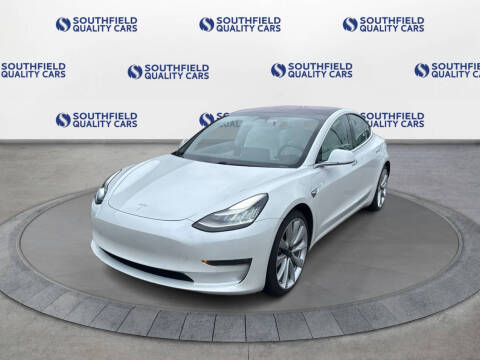 2019 Tesla Model 3 for sale at SOUTHFIELD QUALITY CARS in Detroit MI