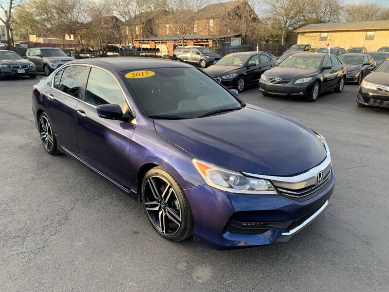 2017 Honda Accord for sale at Auto Solution in San Antonio TX