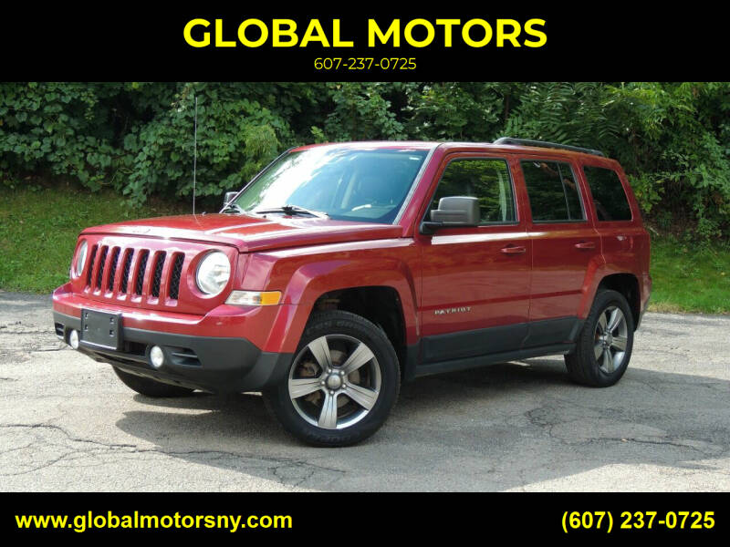 2015 Jeep Patriot for sale at GLOBAL MOTORS in Binghamton NY