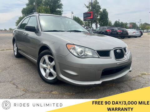 2006 Subaru Impreza for sale at Rides Unlimited in Meridian ID