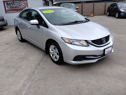 2014 Honda Civic for sale at Triangle Auto Sales in Omaha NE