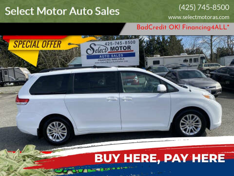 2012 Toyota Sienna for sale at Select Motor Auto Sales in Lynnwood WA