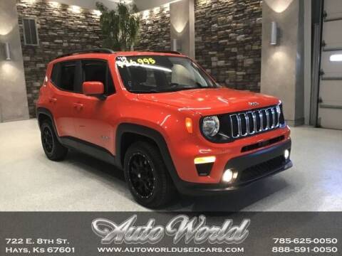 2019 Jeep Renegade for sale at Auto World Used Cars in Hays KS