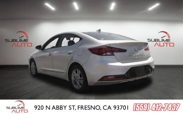 2019 Hyundai ELANTRA for sale at SUBLIME AUTO in Fresno, CA