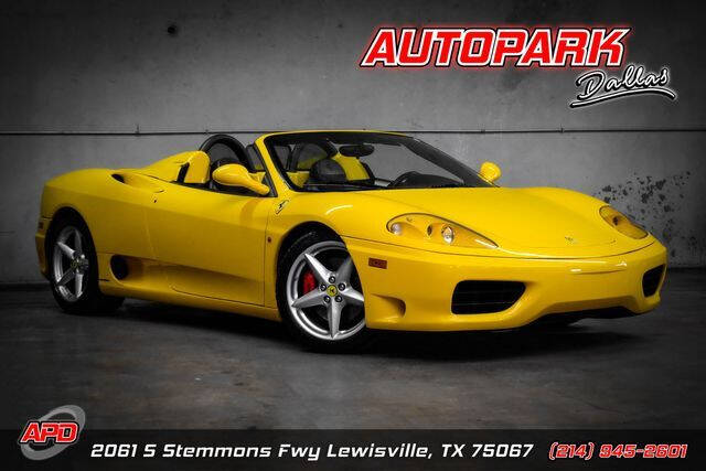 2002 Ferrari 360 Spider for sale in Addison, TX