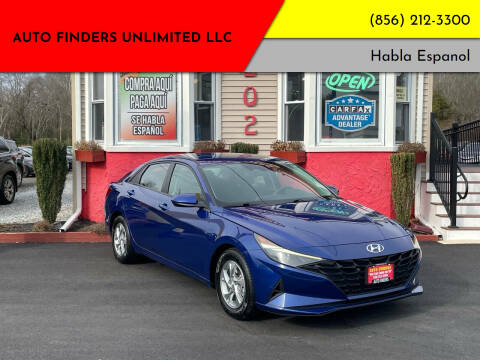 2021 Hyundai Elantra for sale at Auto Finders Unlimited LLC in Vineland NJ